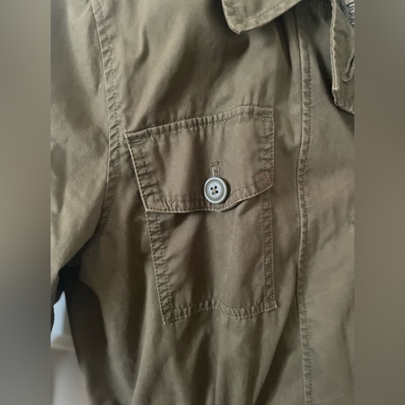 J. Crew army green utility jacket - Picture 7 of 11